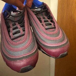 Nike Athletic Shoes - Maroon and Black